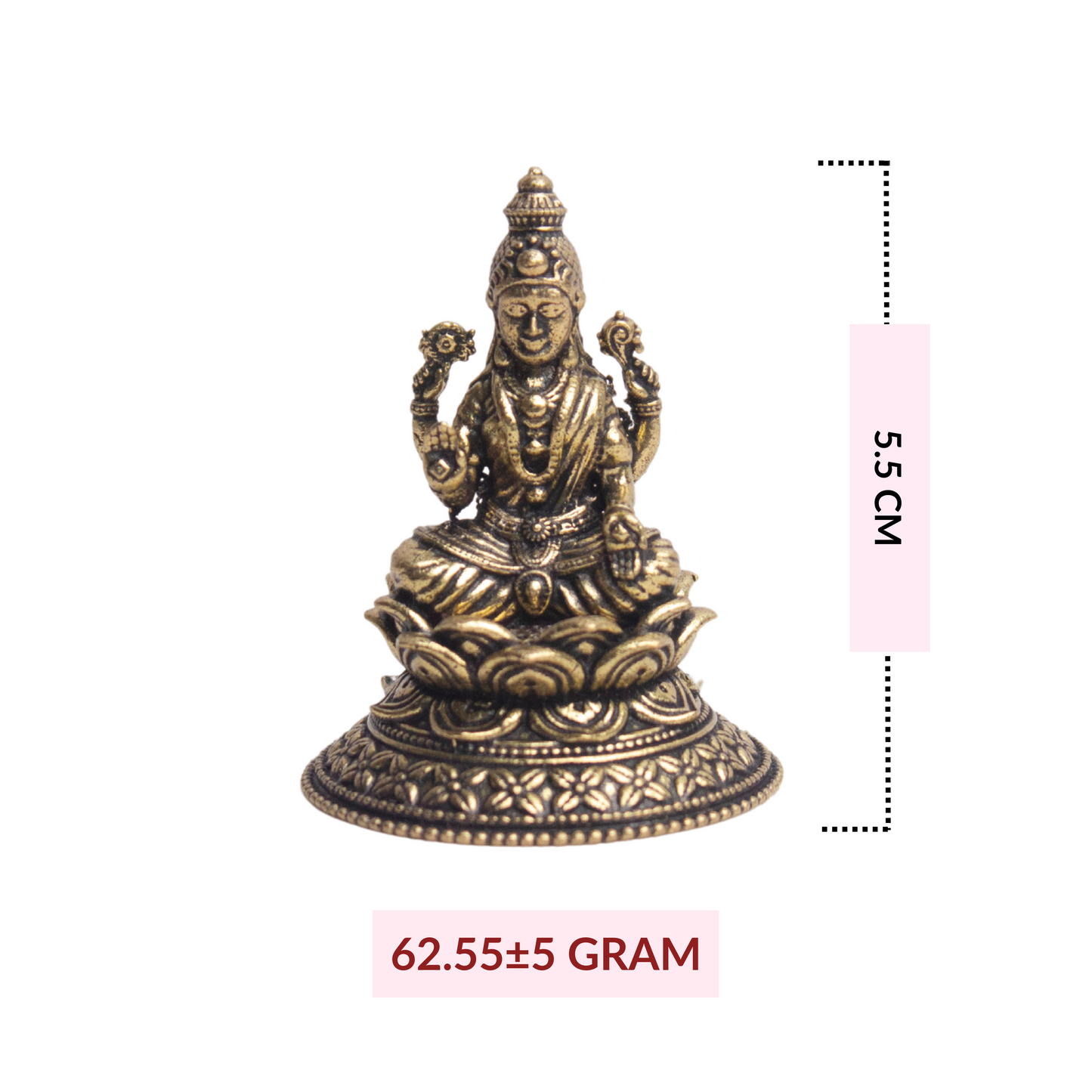 Shri Maha Lakshmi Idol Brass Murti