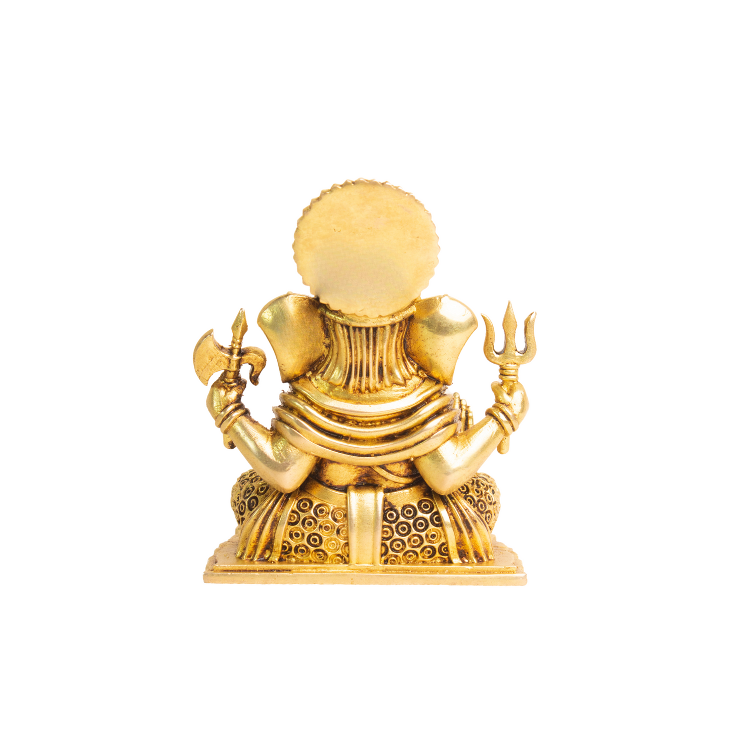 Vighnaharta Ganesha Idol Brass Murti