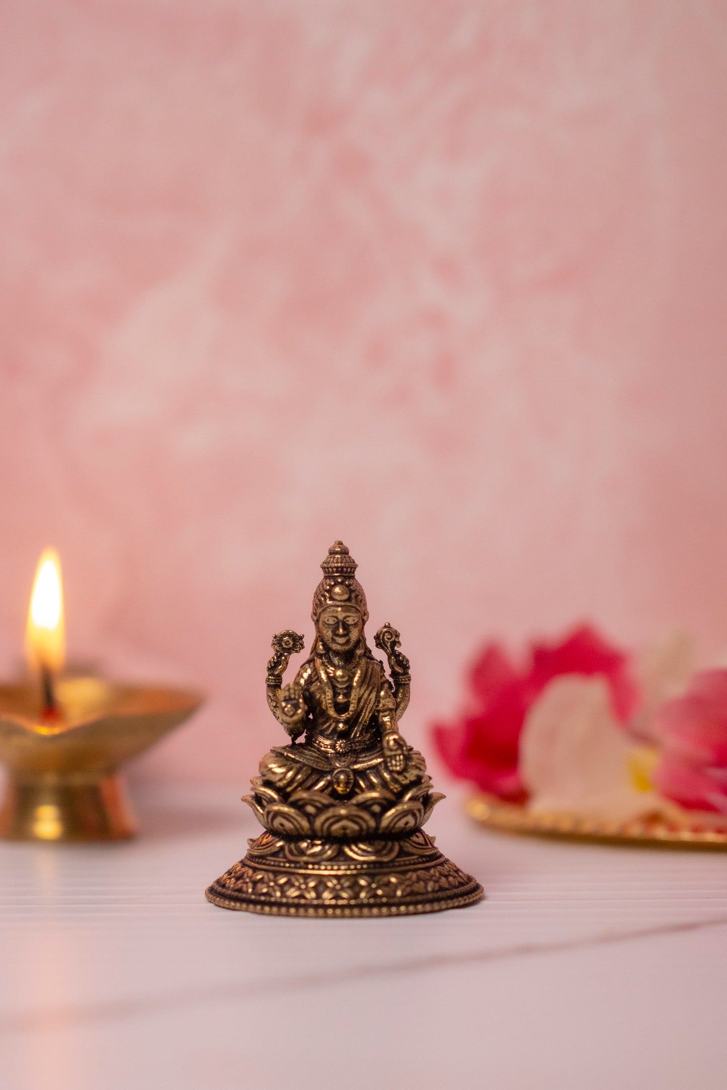Shri Maha Lakshmi Idol Brass Murti