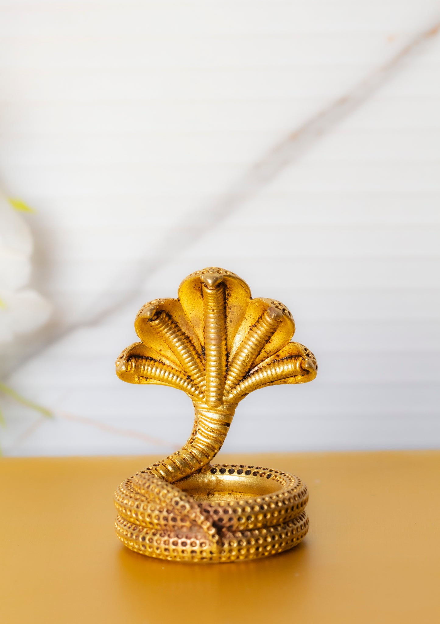 Shesh Naag Brass Murti