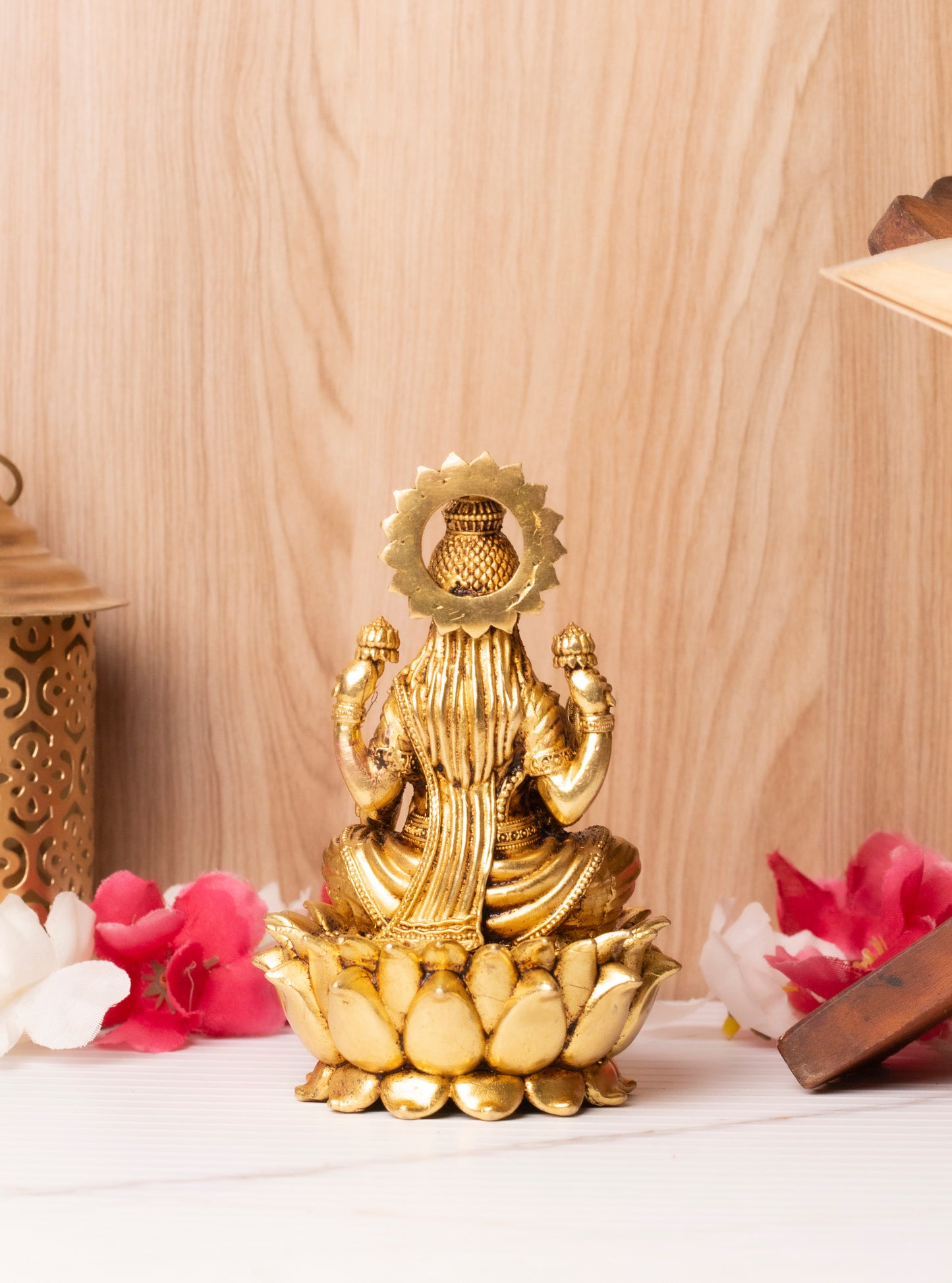 Goddess Lakshmi ji Large Brass Murti