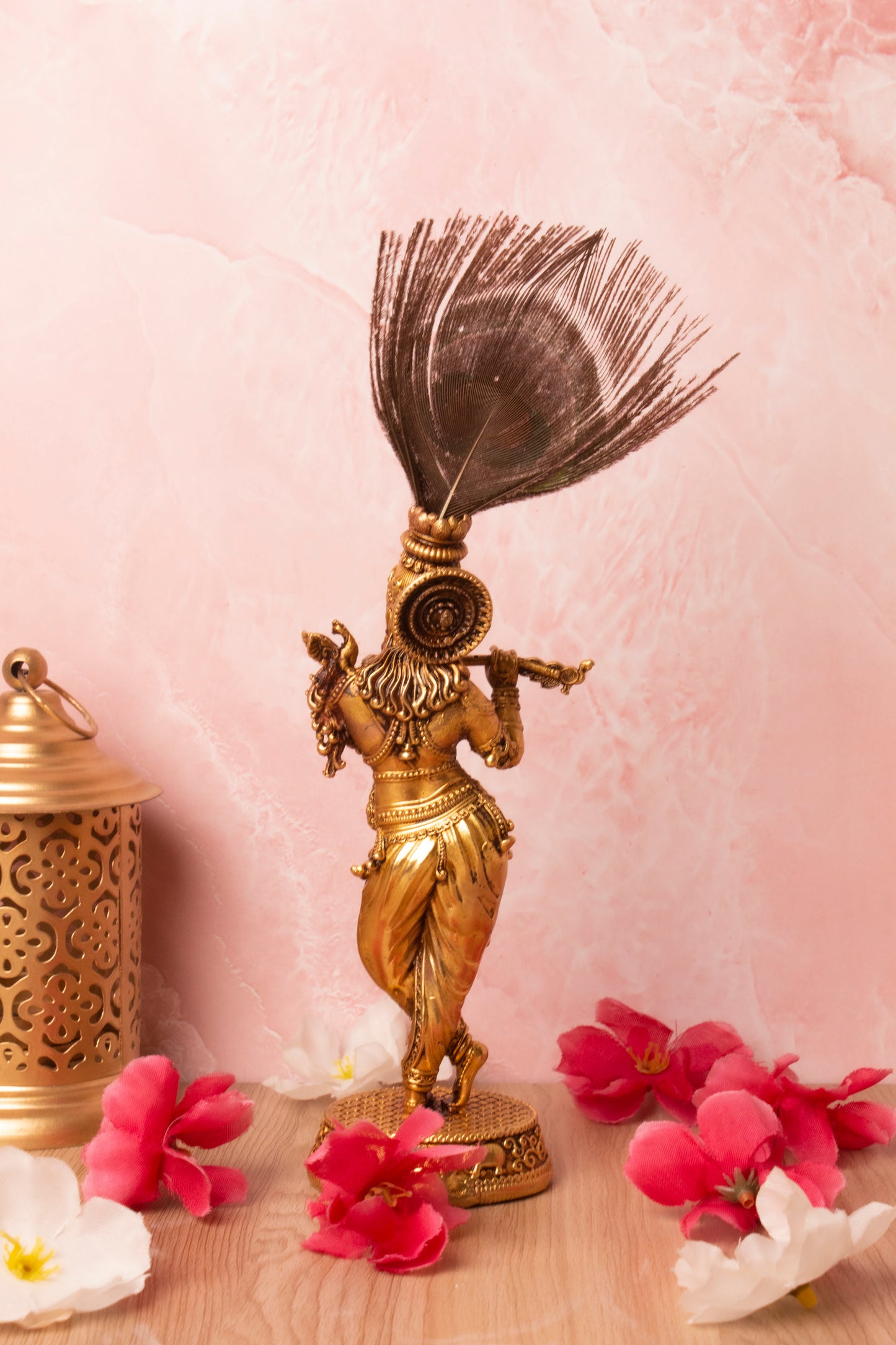 Lord Shri Krishna Brass Murti With Gift Box