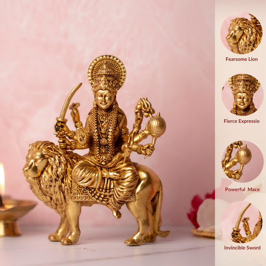 Maa Durga Brass Murti