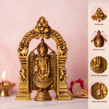 Venketeshwar Brass Murti