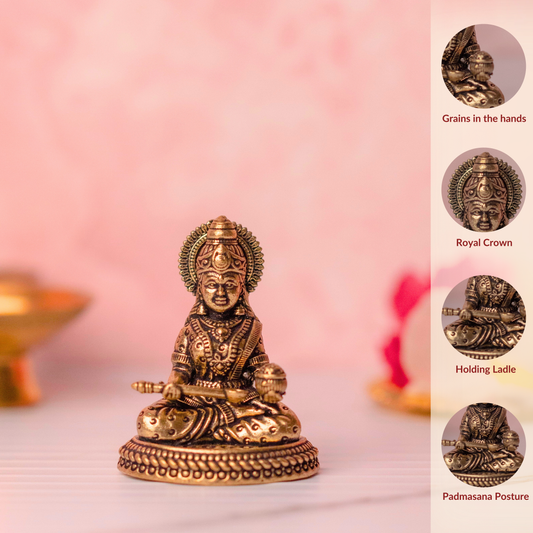Devi Annapurna Brass Murti