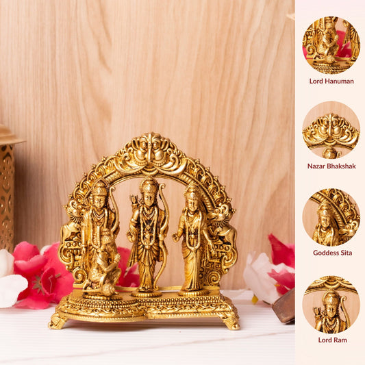 Lord Ram Darbar Brass Murti