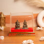 Goddess Lakshmi Lord Ganesha Brass Murti With Gift Box