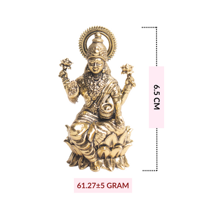 Shri Ashta Lakshmi Idol Brass Murti With Gift Box