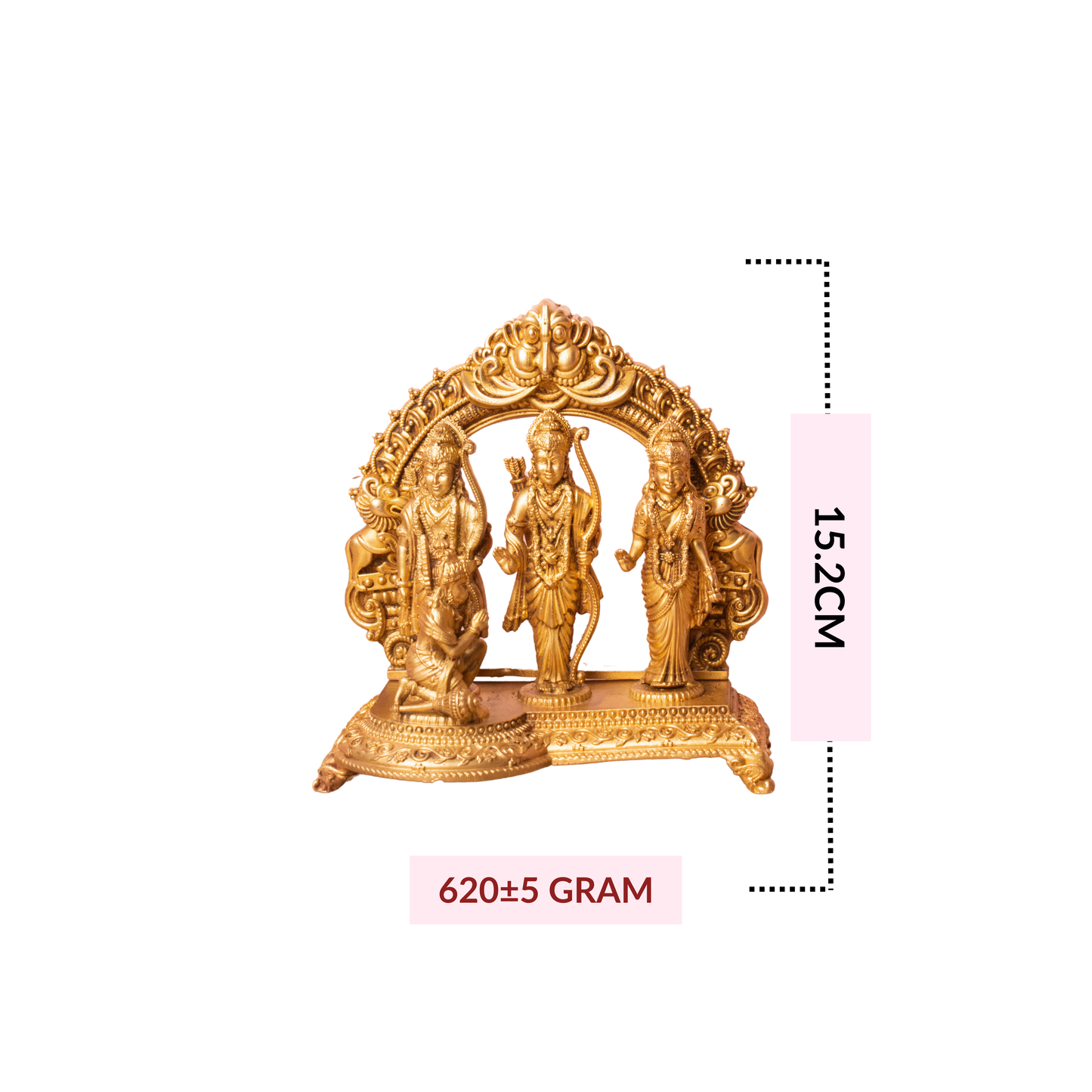 Lord Ram Darbar Brass Murti