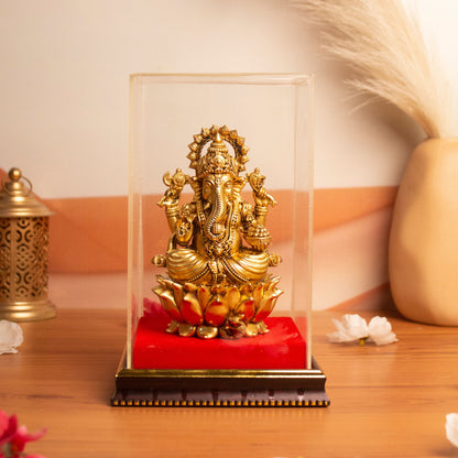 Shri Ganpatti Bappa Brass Murti large