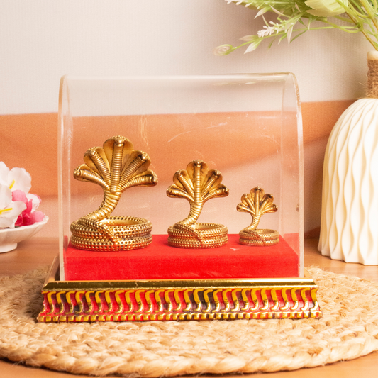 Shesh Naag Brass Murti With Gift Box