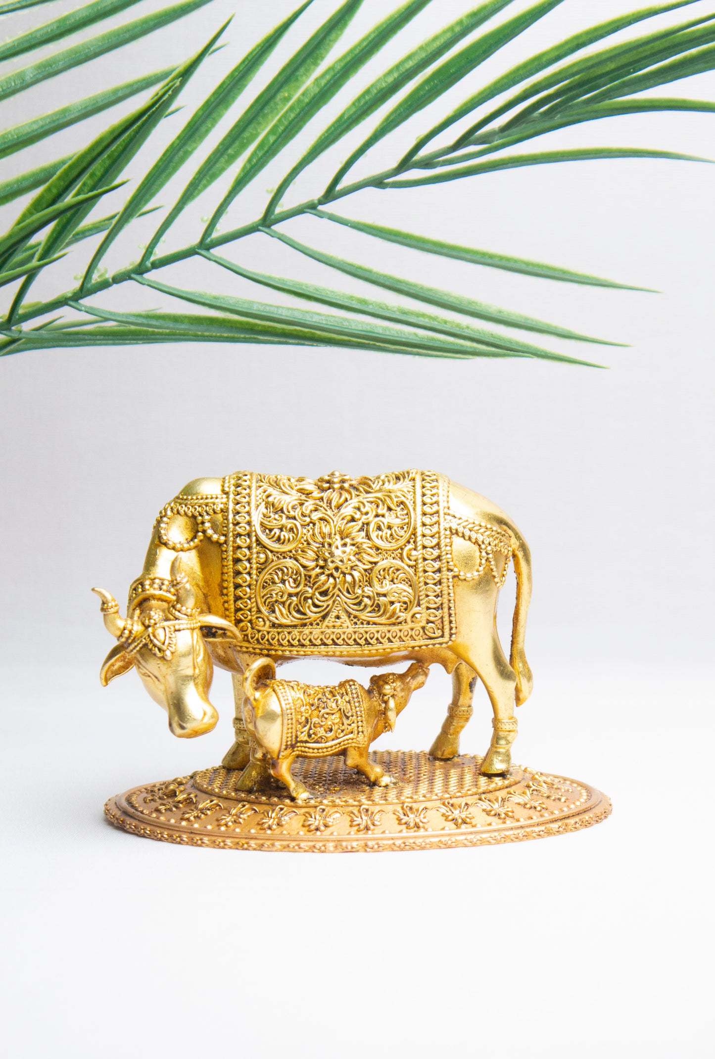 Kamdhenu (Cow) Brass Murti