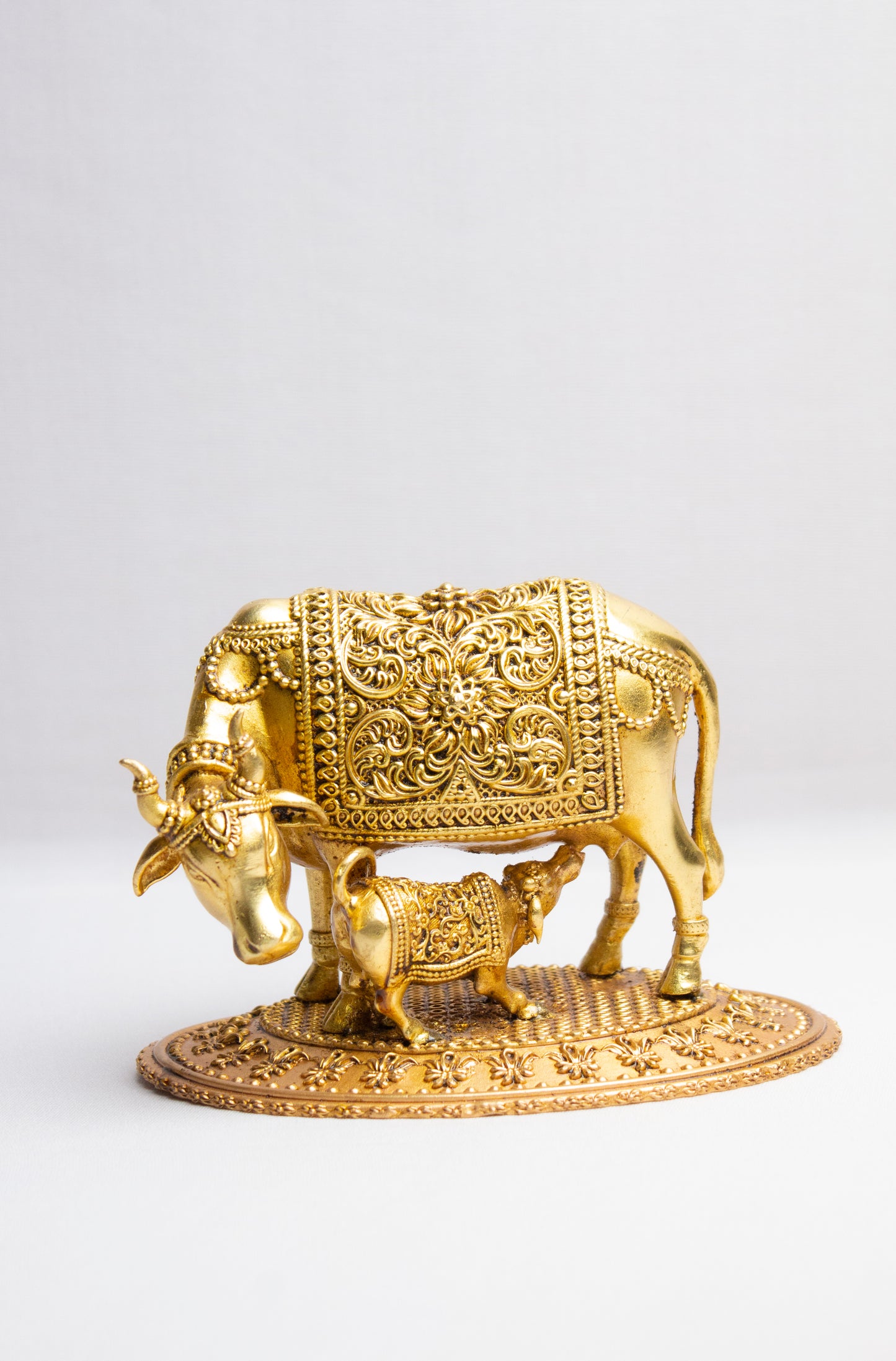 Kamdhenu (Cow) Brass Murti