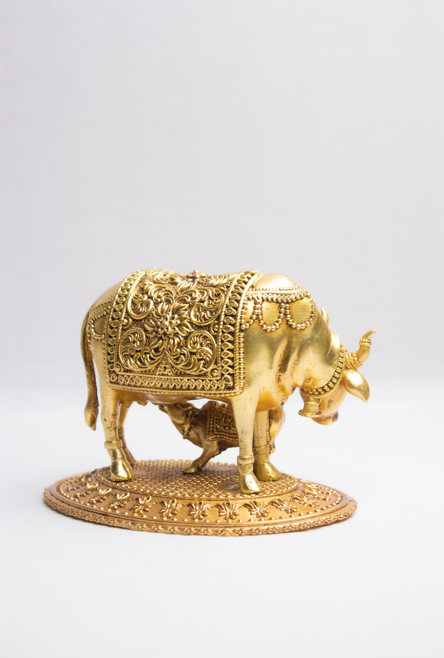 Kamdhenu (Cow) Brass Murti