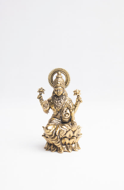 Shri Ashta Lakshmi Idol Brass Murti With Gift Box