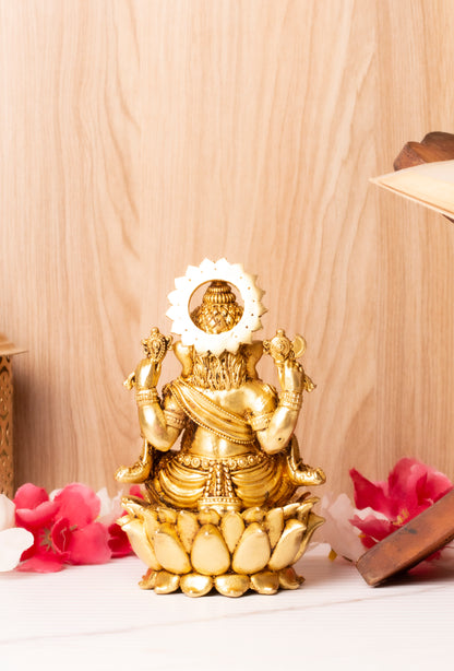 Shri Ganpatti Bappa Brass Murti large