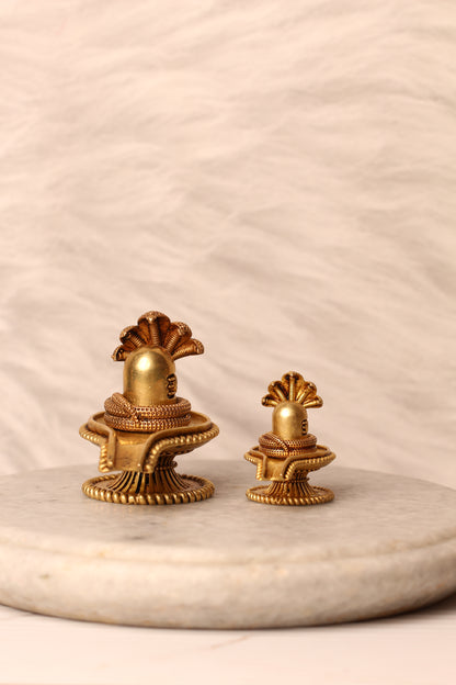 Shivling Brass Murti