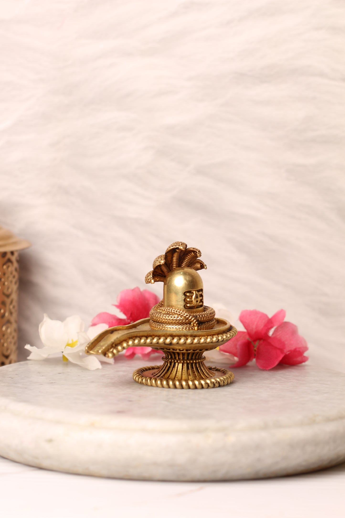 Shivling Brass Murti